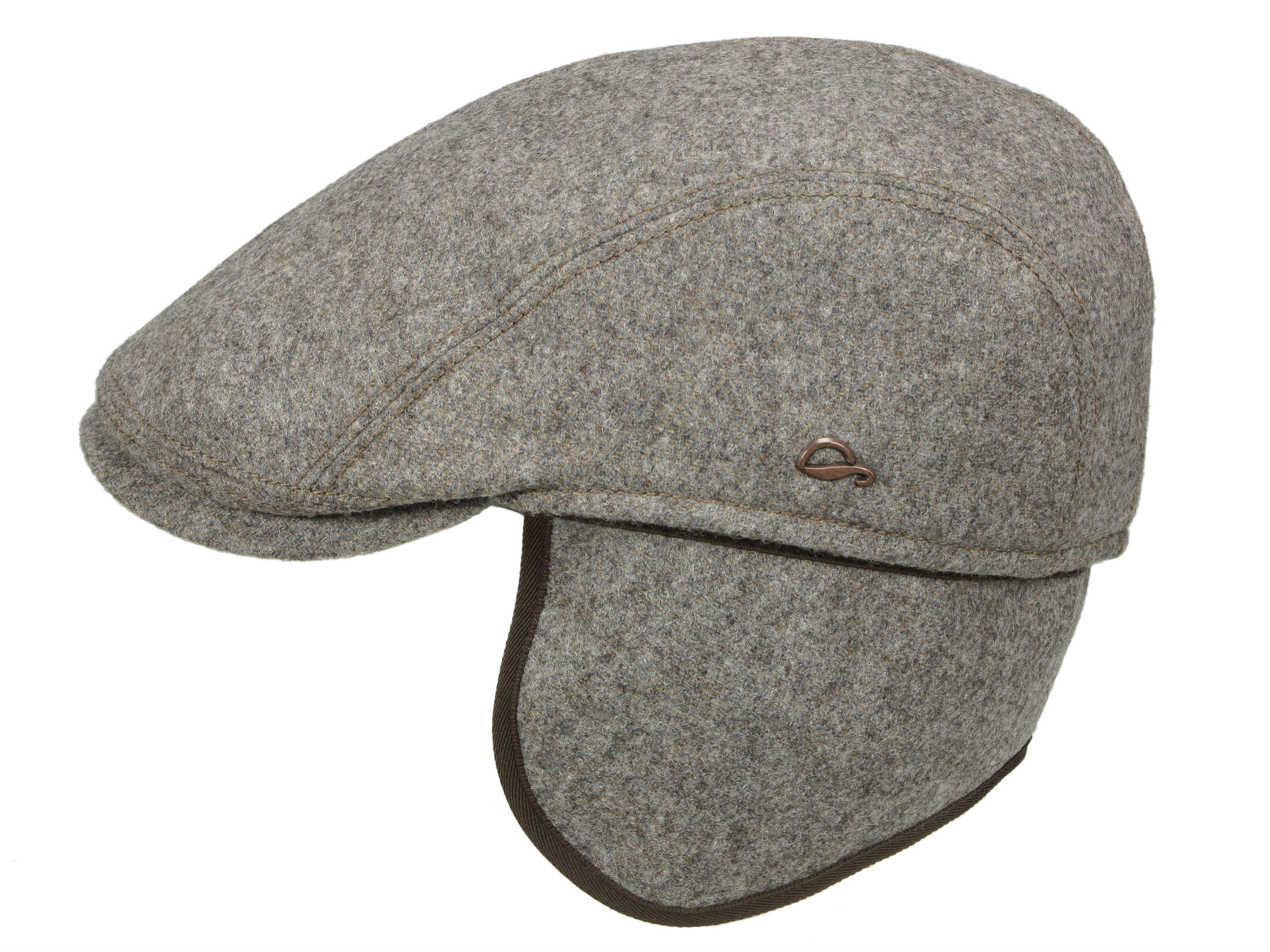 Göttmann Jackson-K Flatcap aus Wolle mit Ohrenklappen