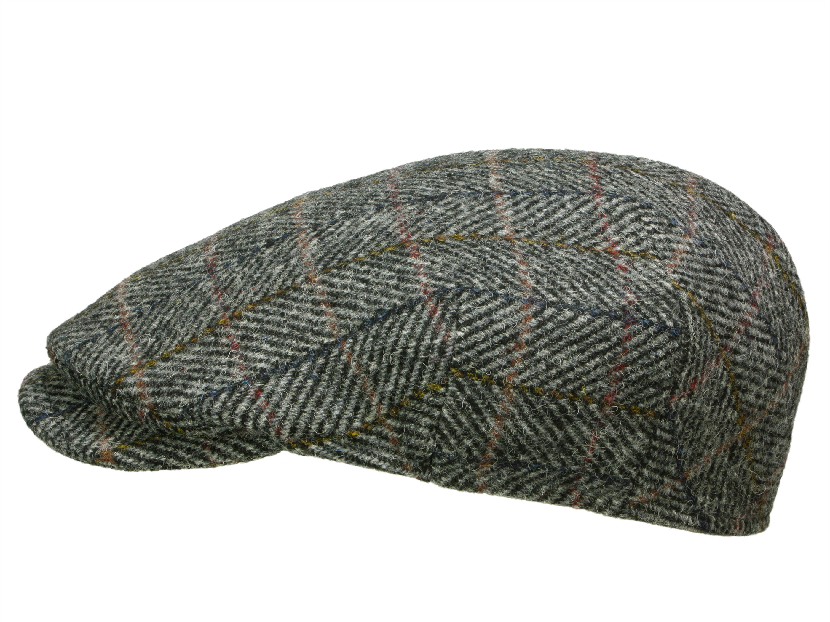 Hut-Kaufen Sportmütze Harris Tweed Einteilige Flatcap