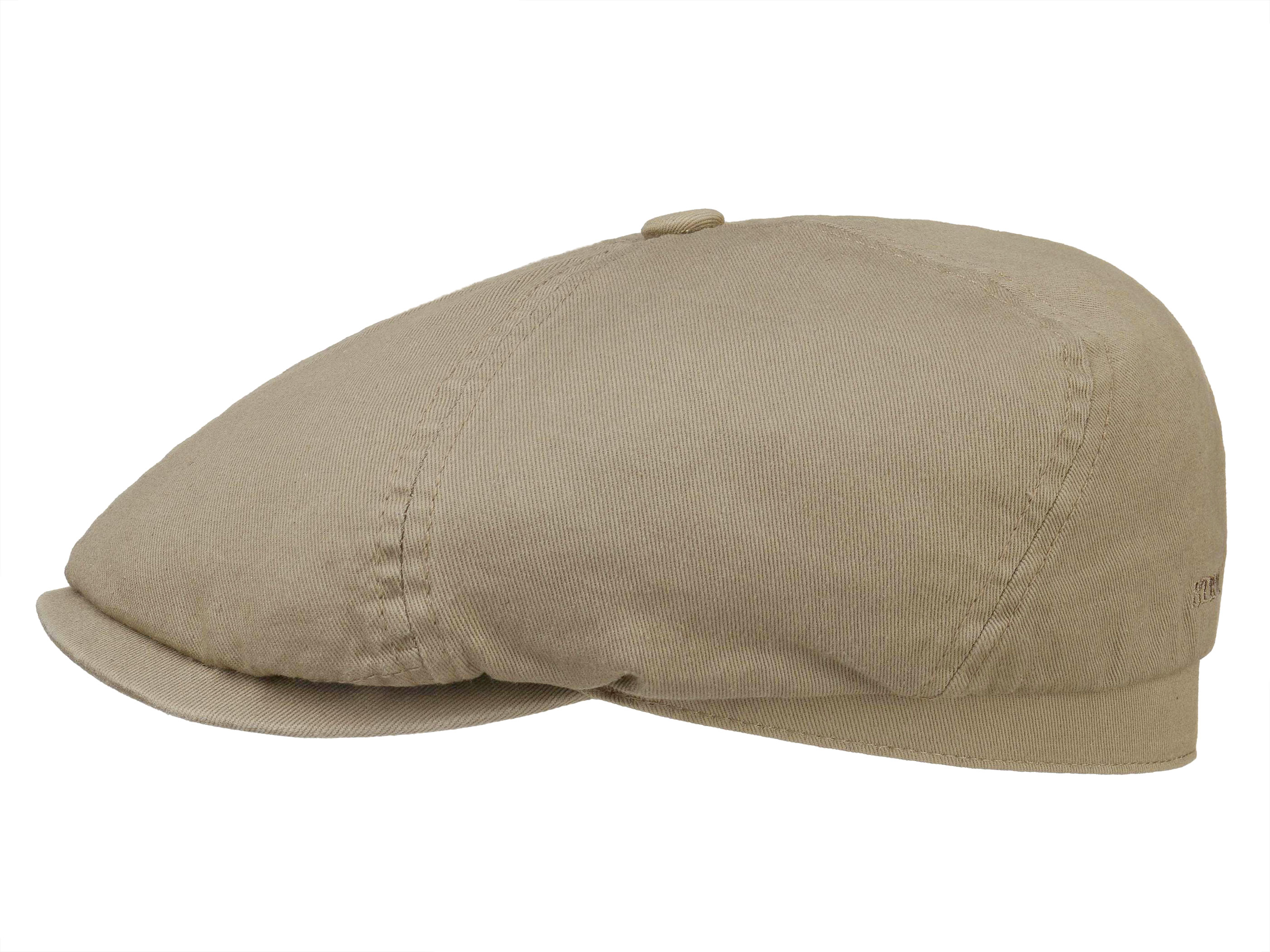 Stetson 6-Panel Cap Cotton Twill Flatcap mit UV-Schutz