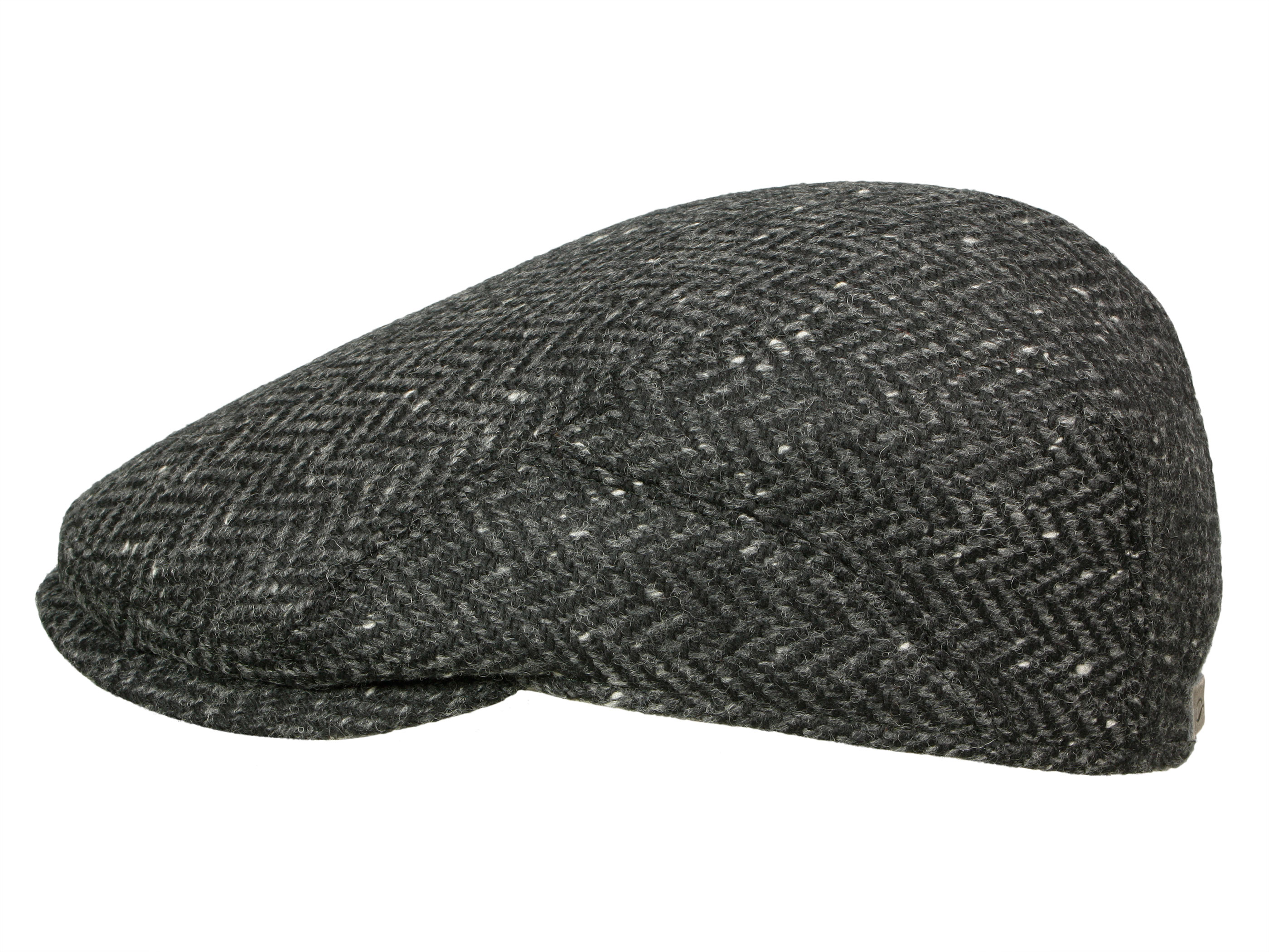 Göttmann Richmond Flatcap aus Schurwolle mit Fischgrat Muster