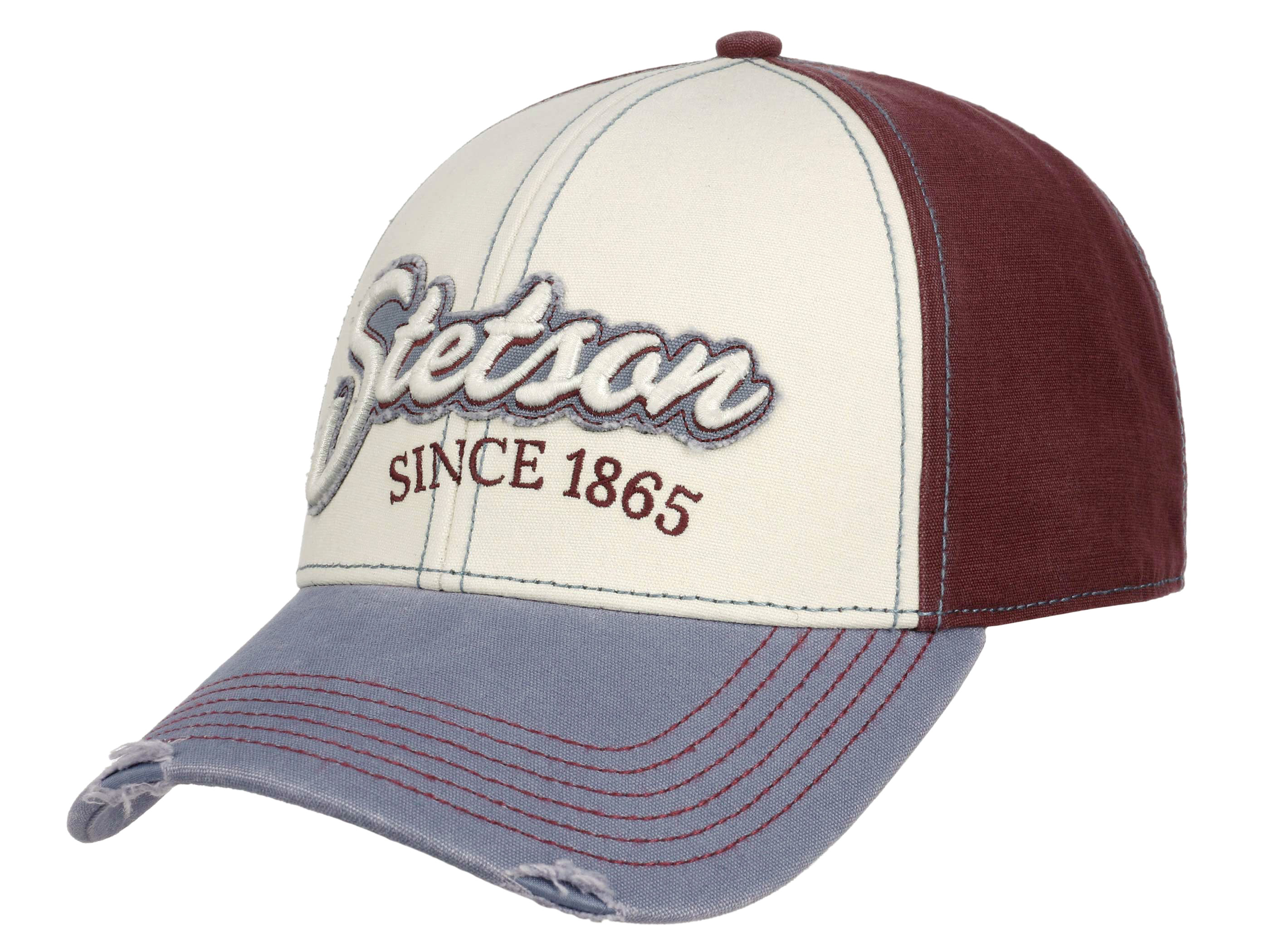 Stetson Baseball Cap Vintage Distressed Baseball Cap