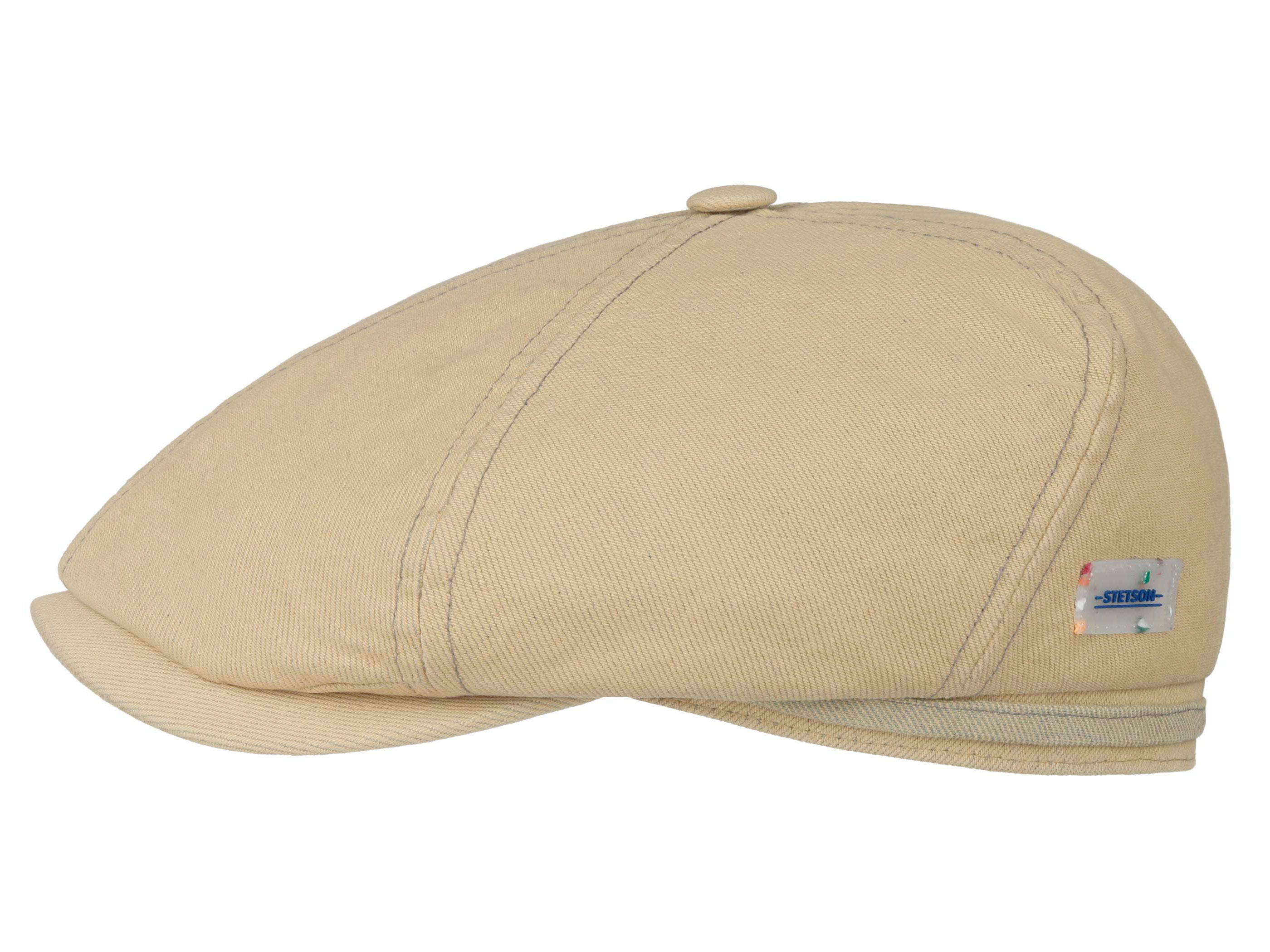 Stetson 6-Panel Cap Cotton Sustainable Schnabel Flatcap