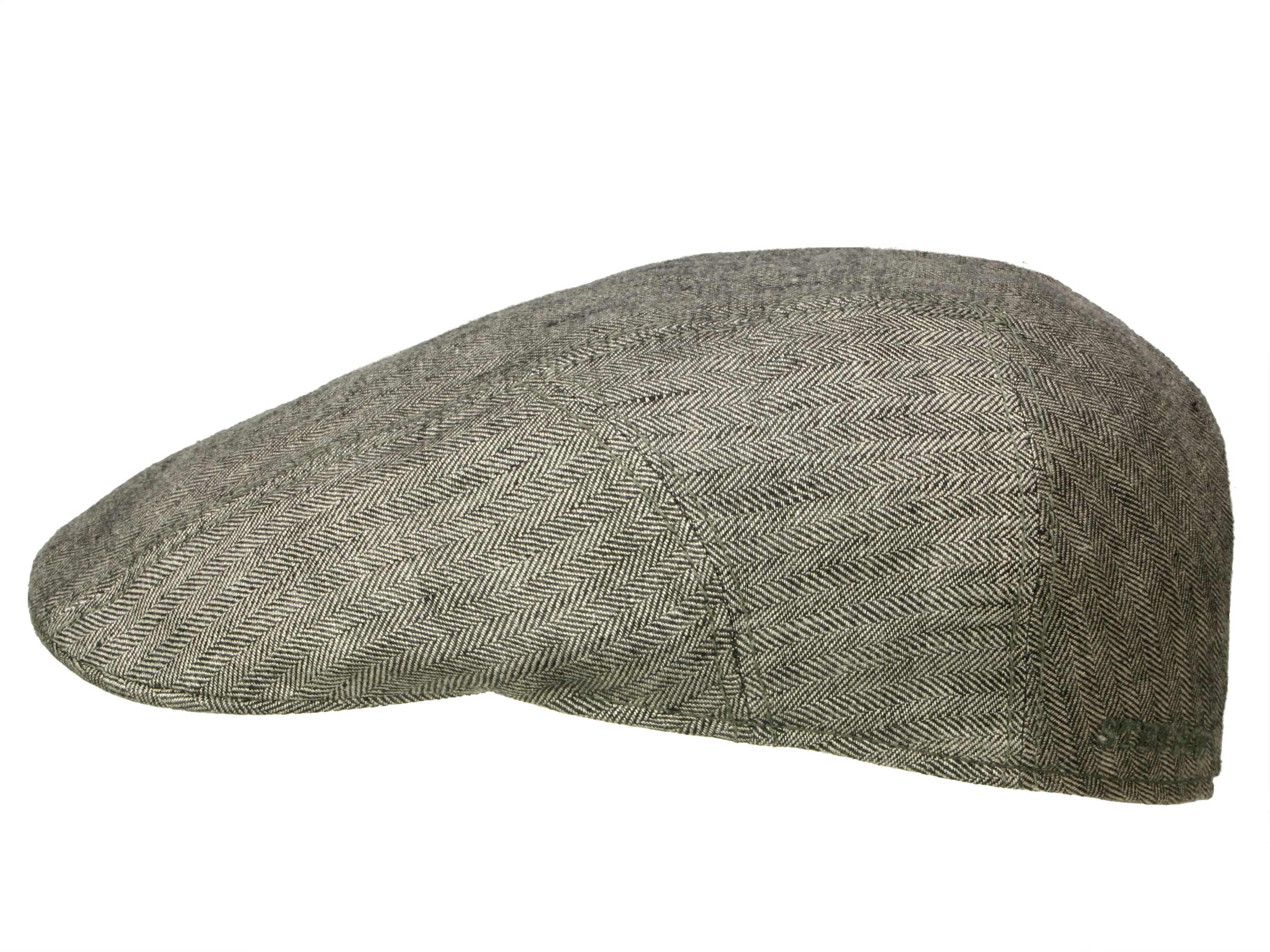 Stetson Ivy Cap schmale Flatcap mit UV-Schutz aus Leinen