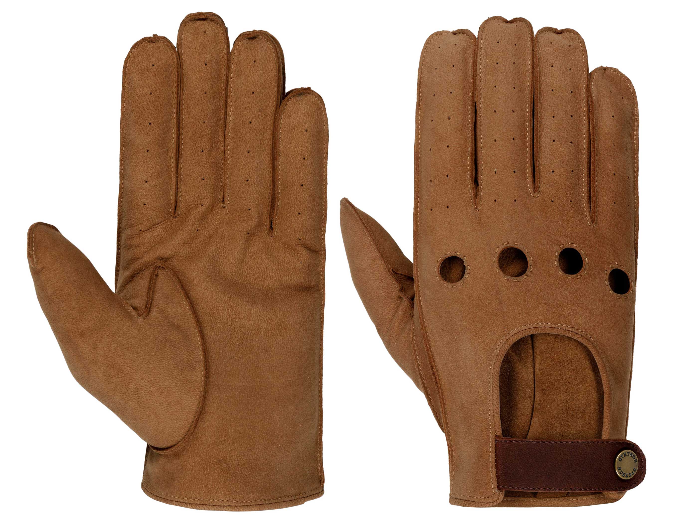 Stetson Gloves Goat Nubuck & Nappa Autofahrer Handschuhe