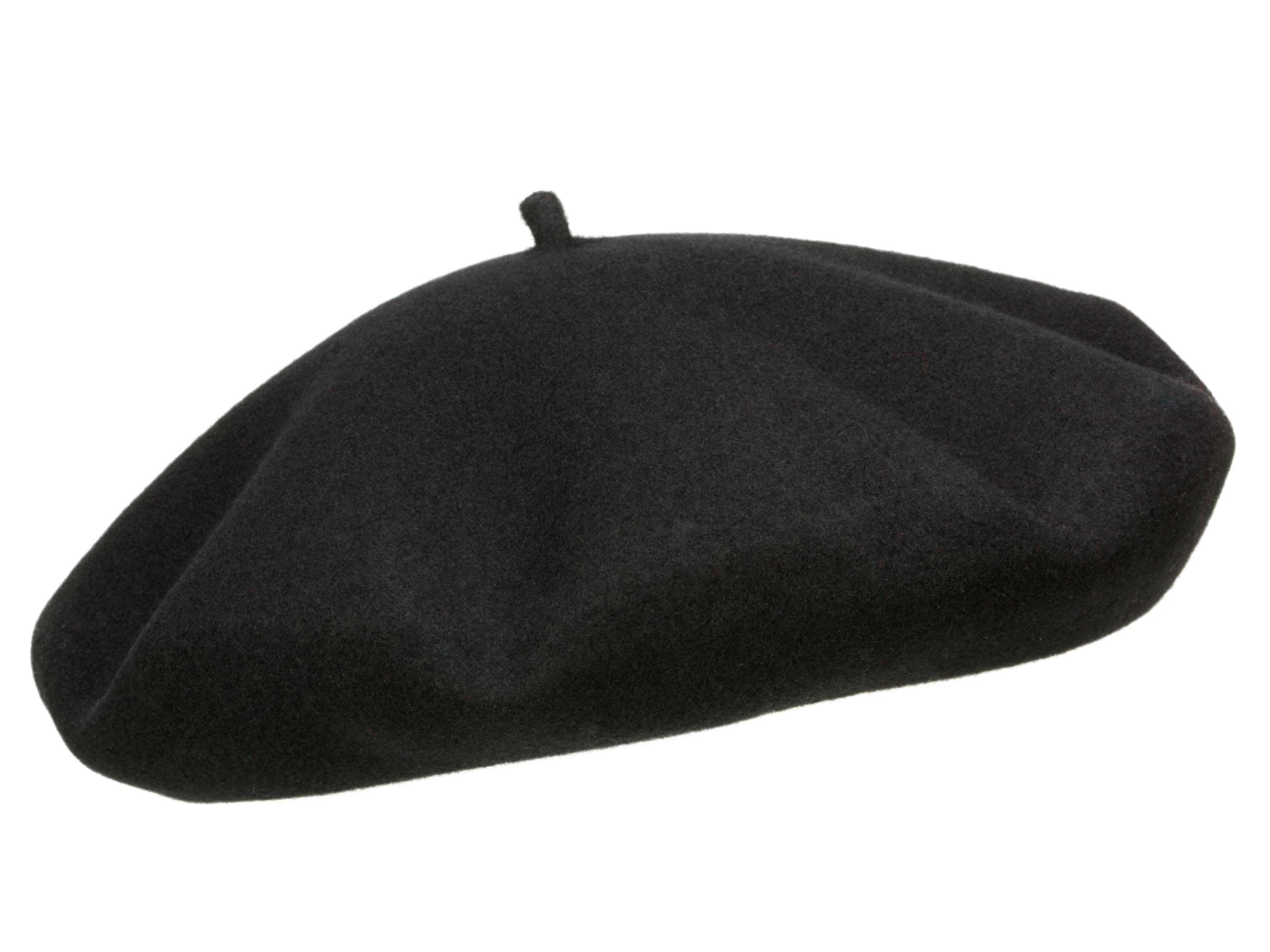 Elosegui Baskenmütze 12,5" 1858-Edition Merino extra fine wasserdicht mit Teflonausrüstung und Schweißband aus 100% Leder