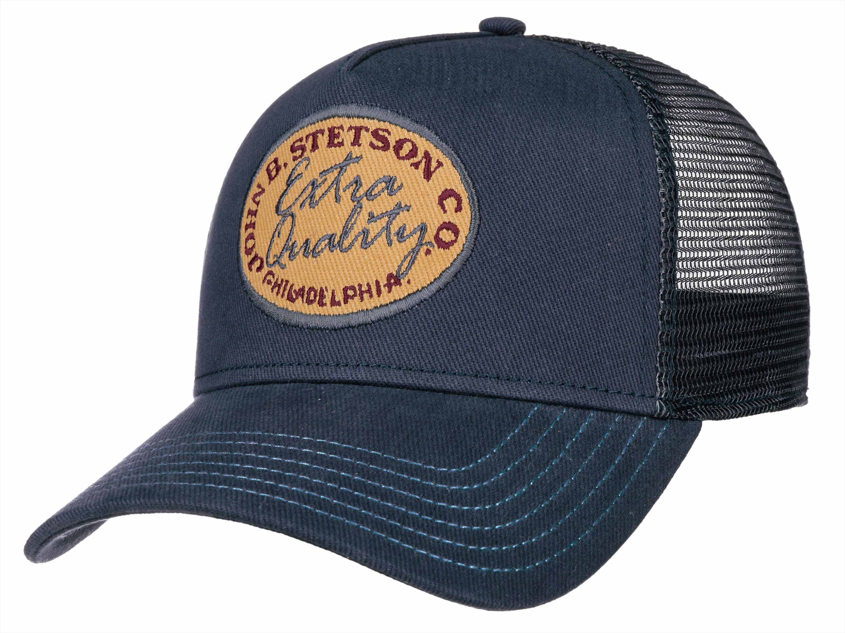 Stetson Trucker Cap Vintage Brushed Twill Mesh Baseball Cap